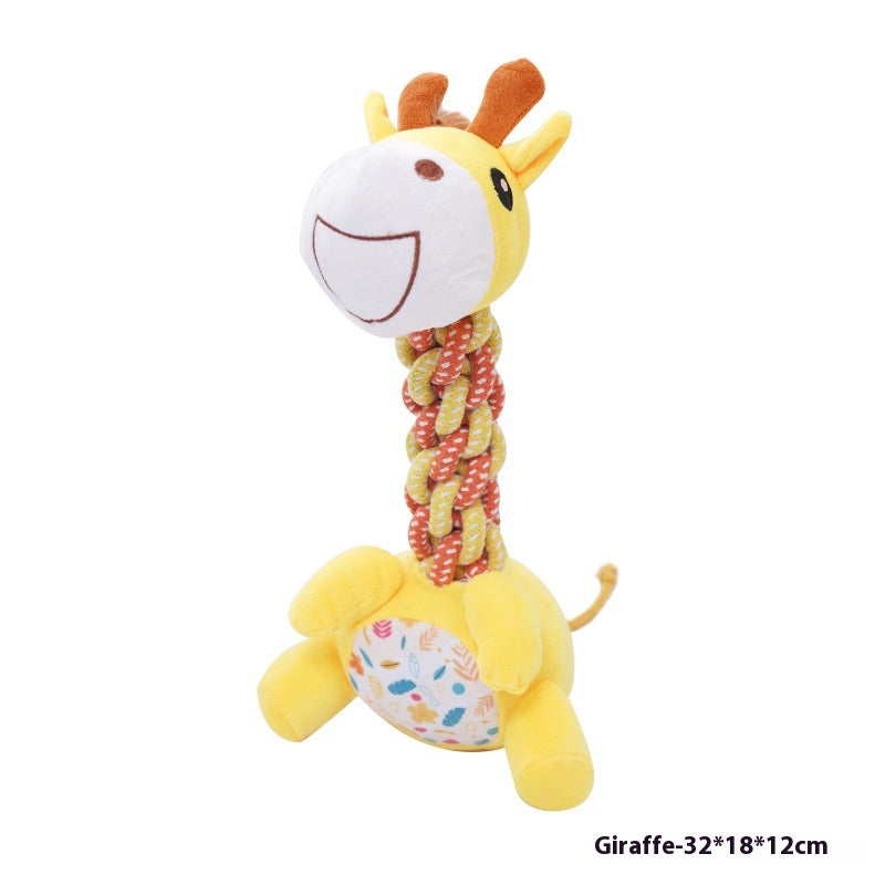 Bends et jouets en peluche anti-agglomérés pour chiens