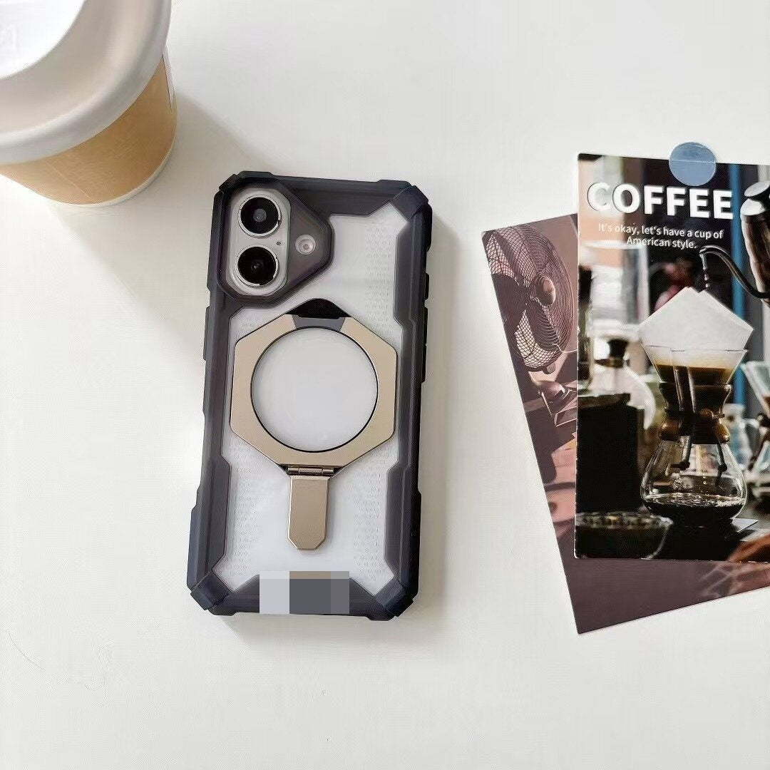 Aspiration magnétique résistante à la chute avec boîtier de téléphone