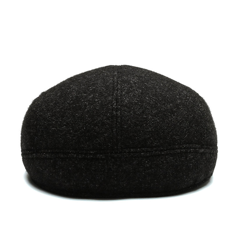 Cyclisme extérieur Beret brim court et chaud Moyen-âge et les hommes âgés Ear Protection Advance H
