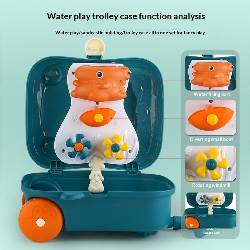 Ensemble de jouets de bain de plage pour enfants et bébés Outils complets de jeu de sable