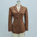 Manteau à manches longues à bouton français