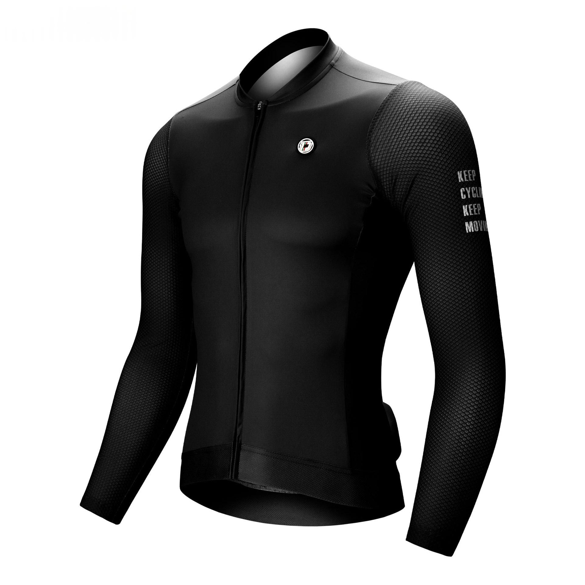 Cycling Suit Long Sleeved Top UV résistant à l'humidité Wicking and Sweat Wicking