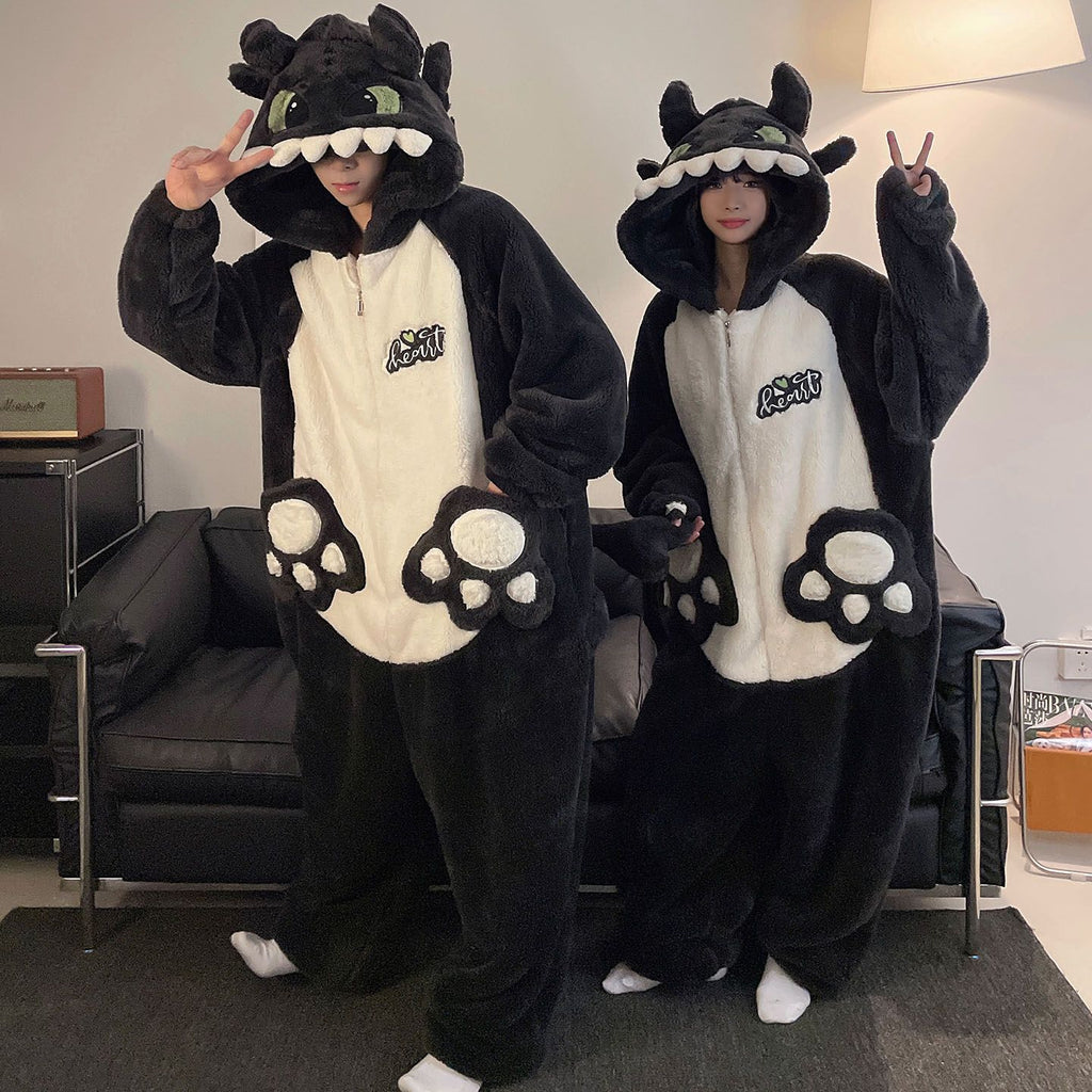 Ensemble de vêtements de salon pour jeunes de style caricature