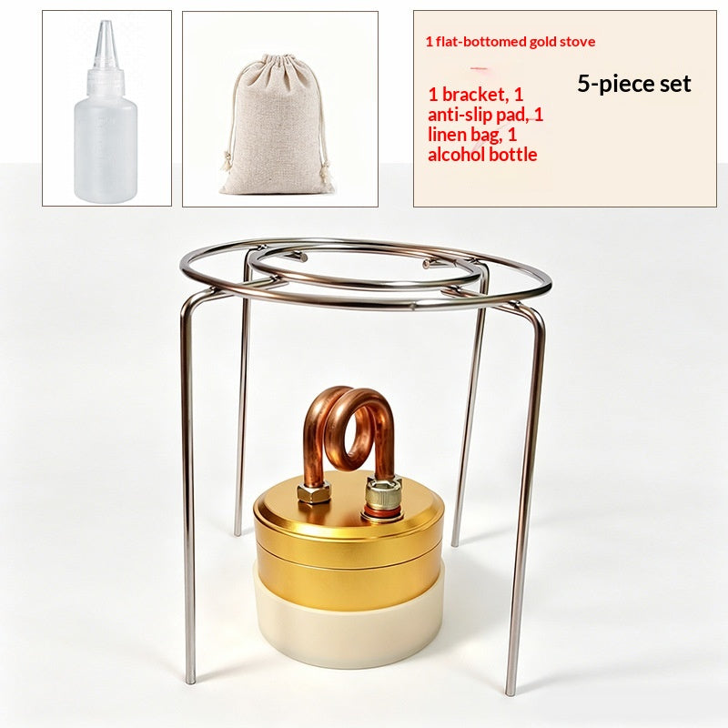 Poêle à alcool Ethanol Vaporize Poêle à thé haute flamme autopressurisante pour le camping