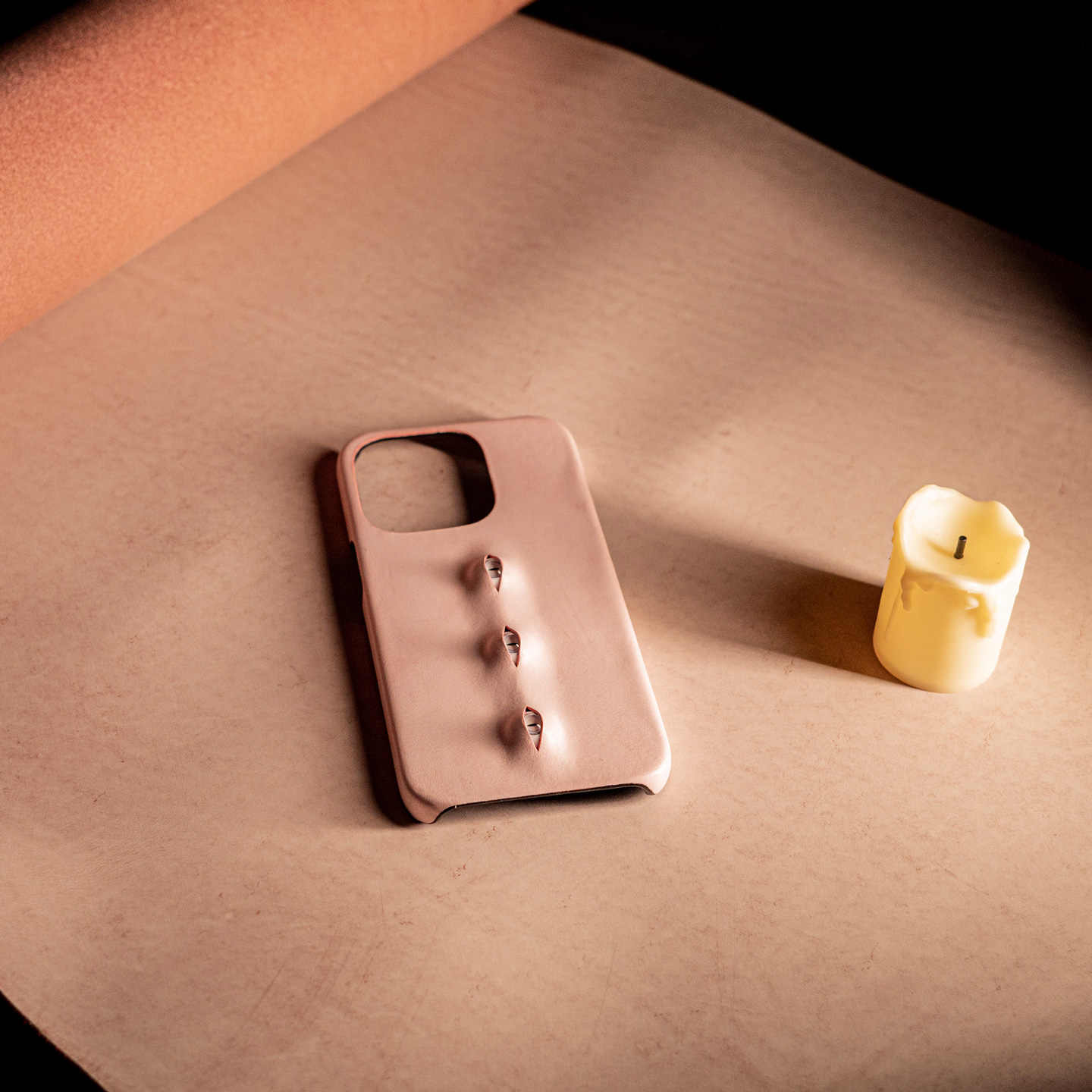 Leather Eye Handmade Original de téléphone Premium Case