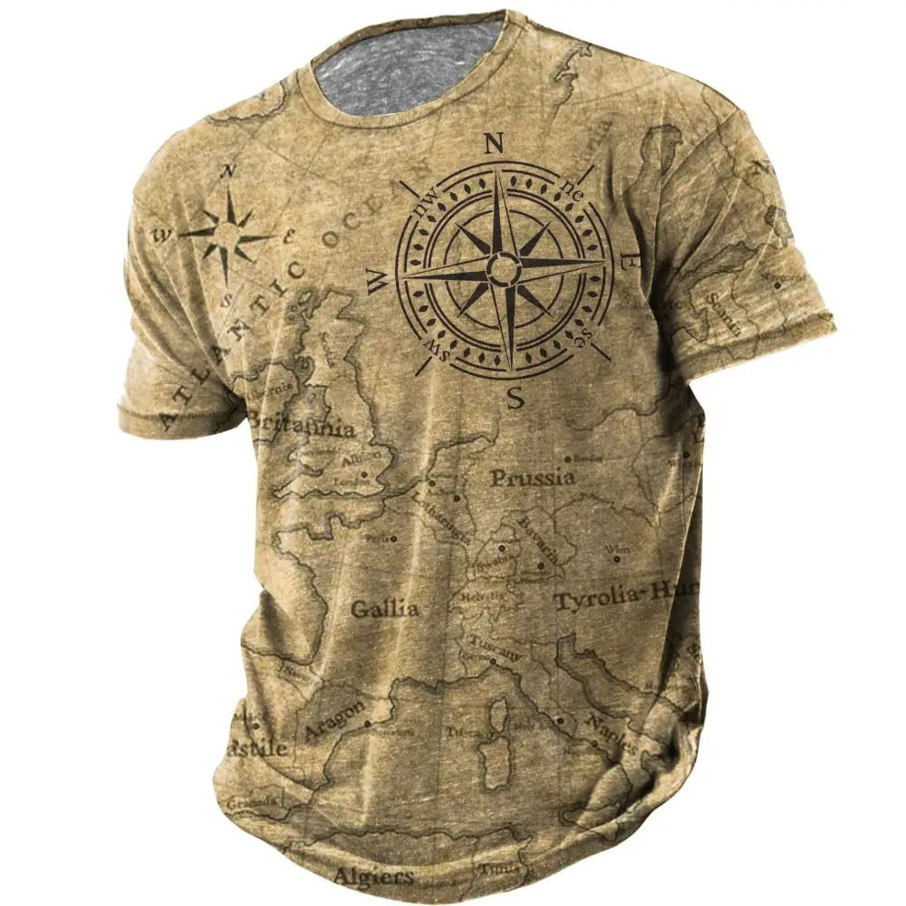 T-shirt à manches courtes à manches courtes pour hommes