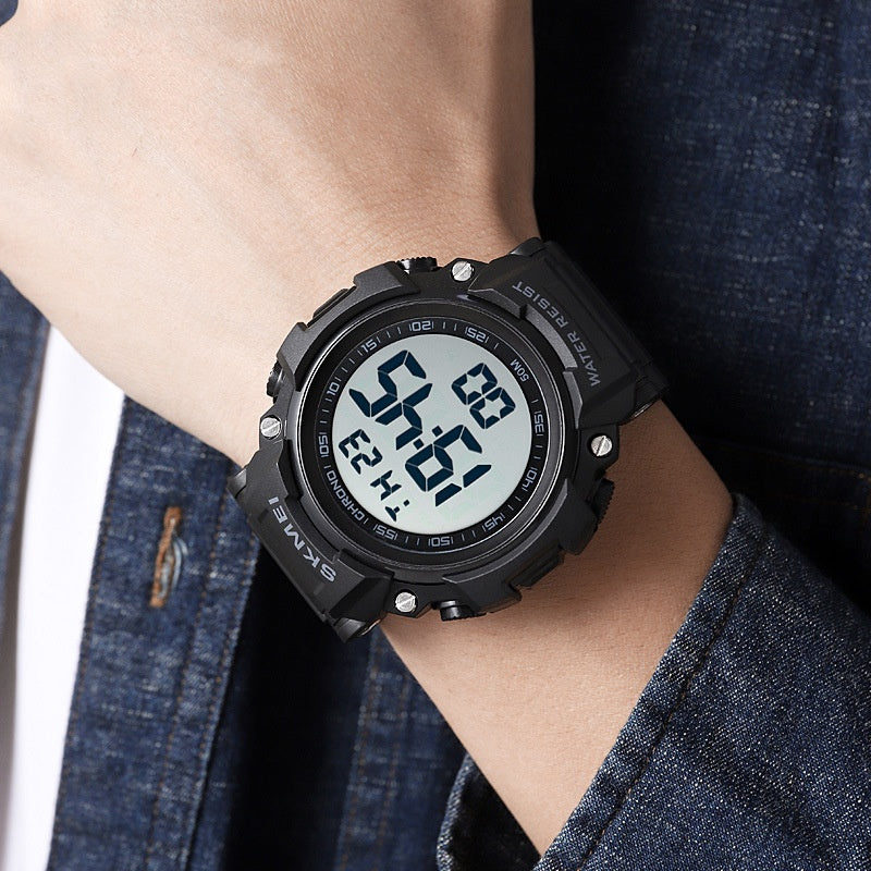 SKMEI Montre électronique sport pour hommes