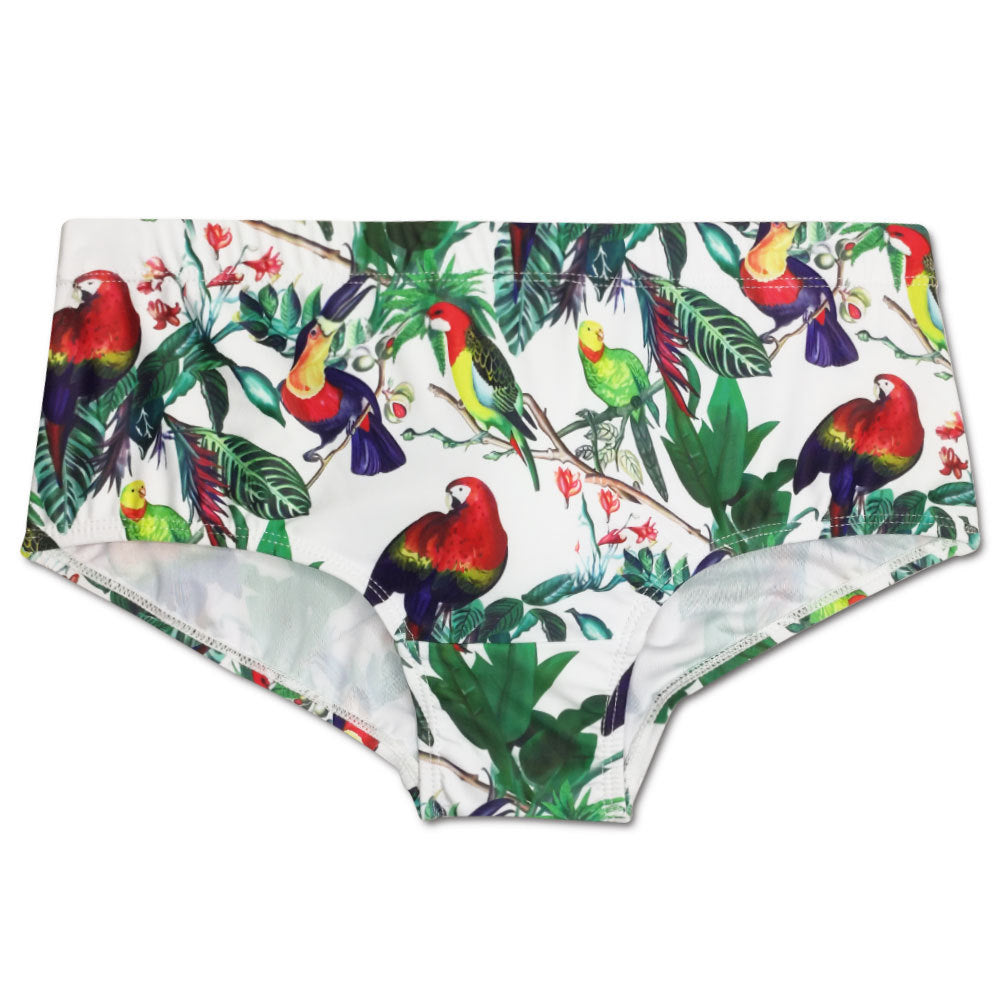 Flower-bird Imprimer Fashion Petit Boxer pour Homme