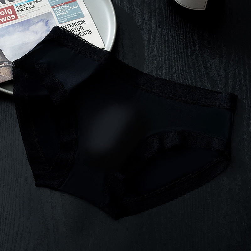 Ice Silk Seamless Léger Homme 3D Pouch High-Elastic Slips