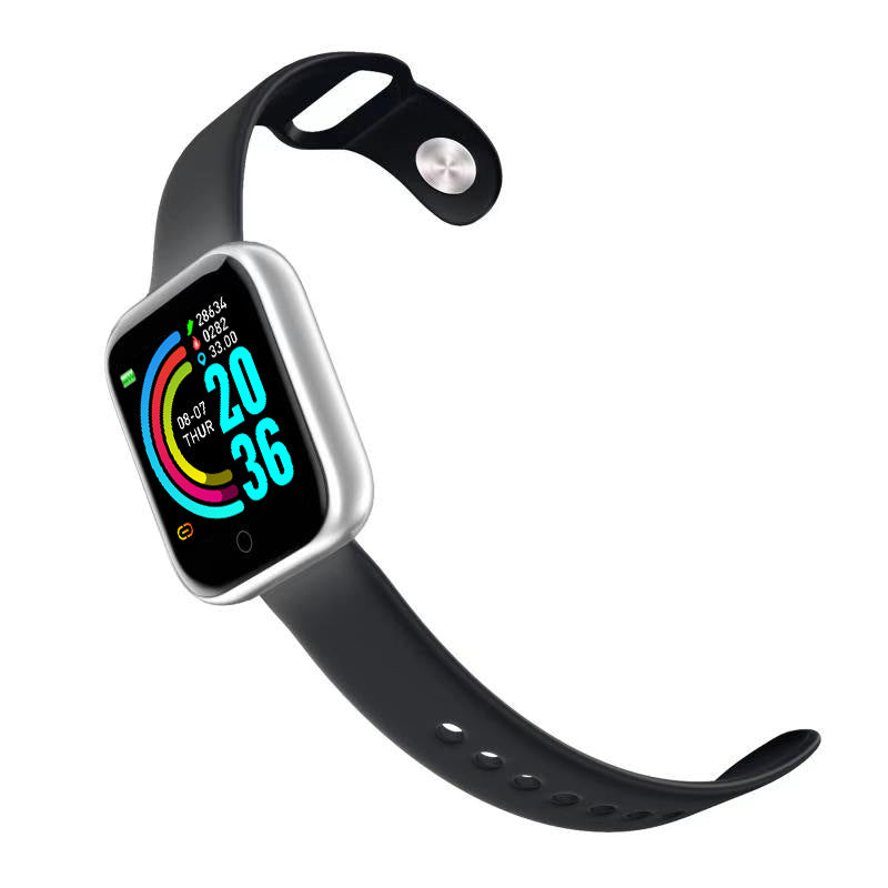 Y68 Smart Bracelet Étudiant Homme et Femmes Sport Montre Bluetooth