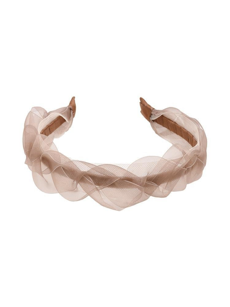 Super Fairy Mesh Headband Female Face Wash Highend Headwear Hairpin Hair Accessoires