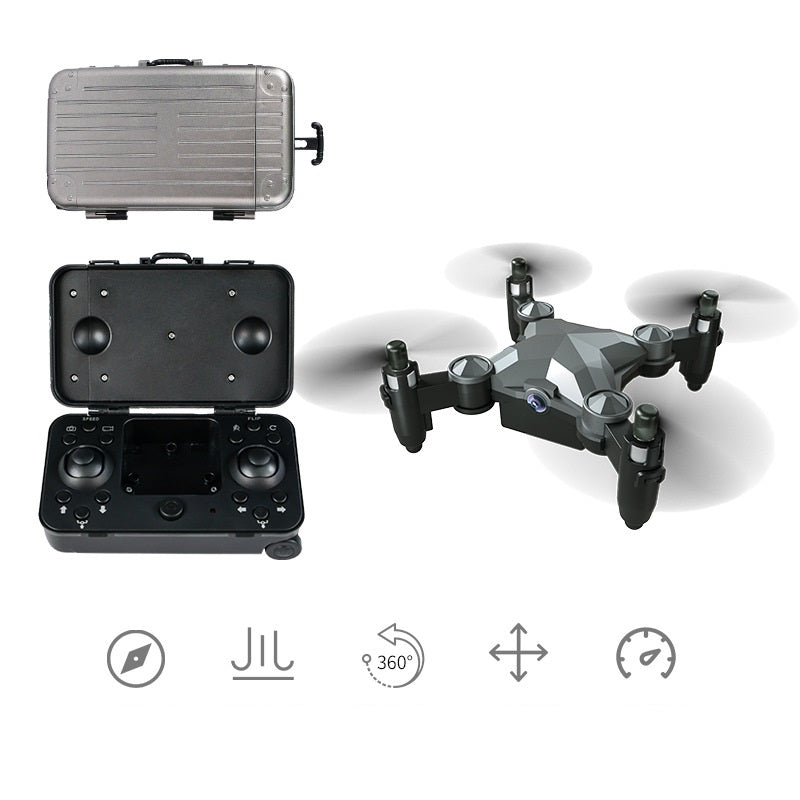 Valise Mini Drone Pliage Aérien Photo Télécommande Plan
