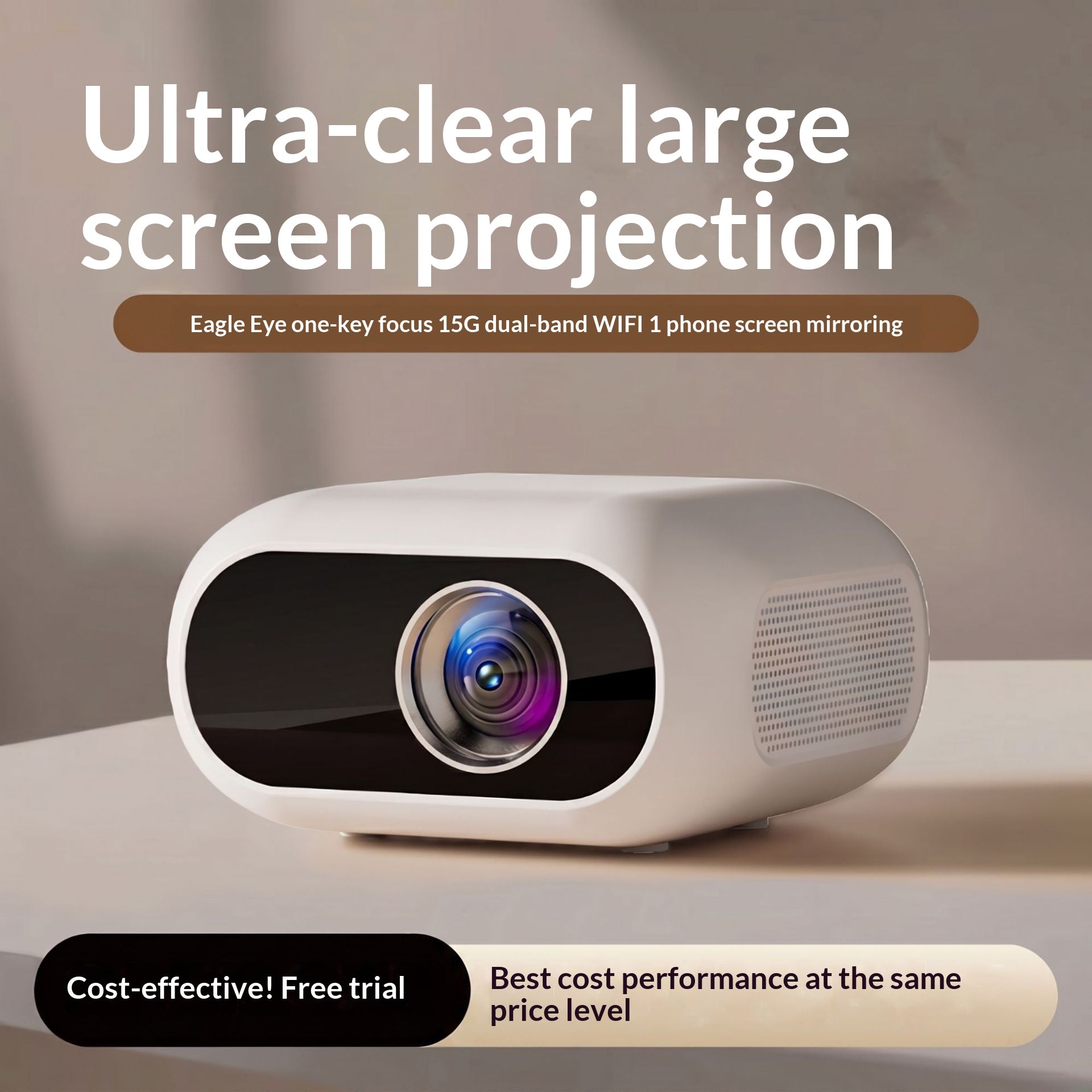 Projecteur intelligent Ultra HD Premium