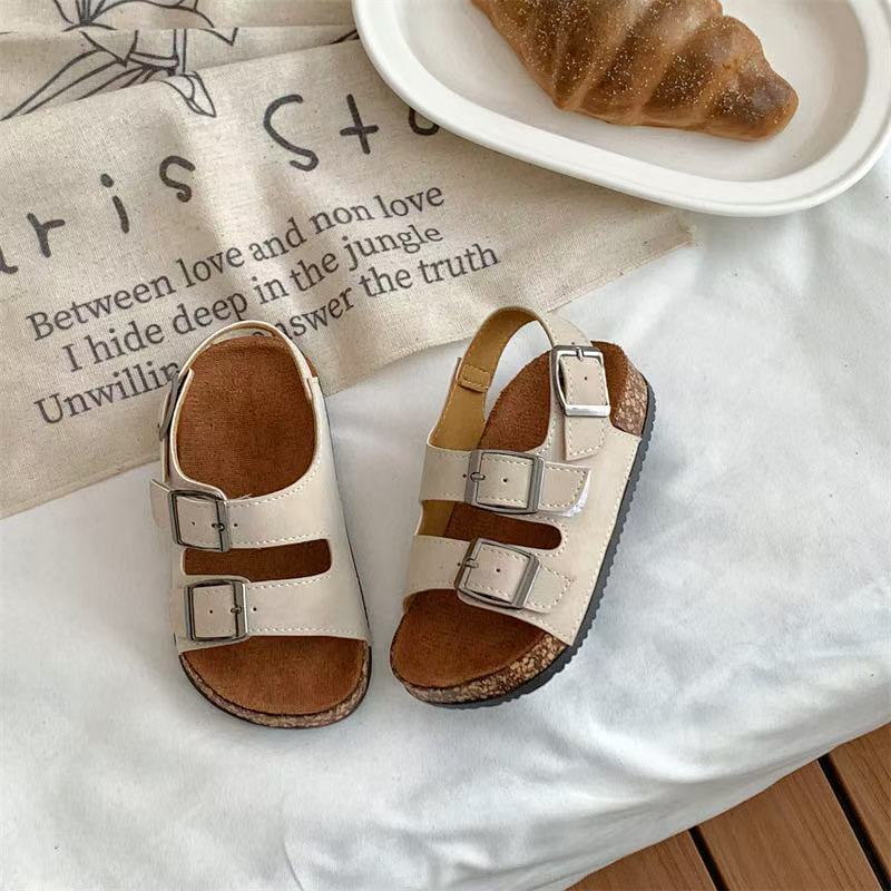Sandales de mode d'été pour garçons et filles mignon dessin animé