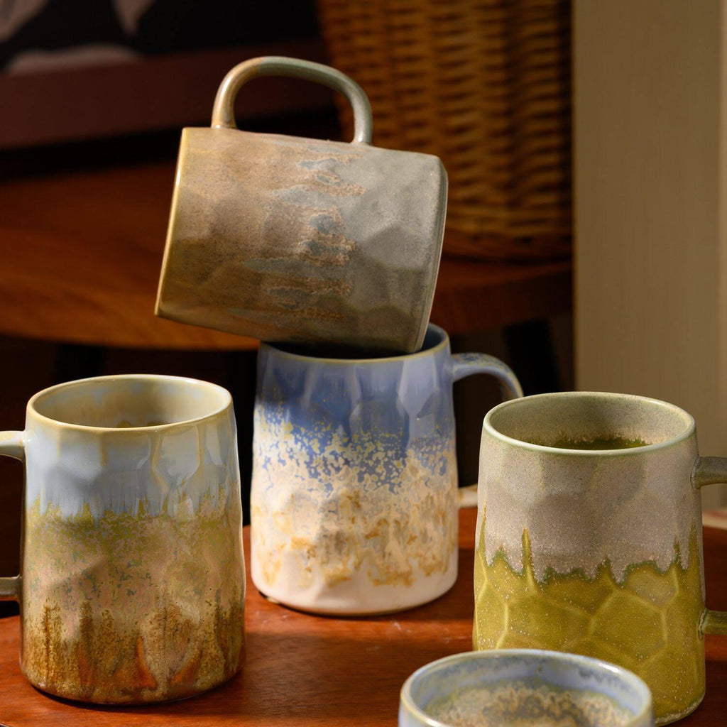 Retro Kiln-transformation Glace sous glaçage Céramique Coffee Cup Wabi-sabi Style Boire Mug