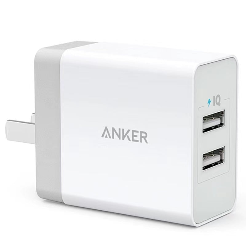 12W Dual Port USB Quick Charge Single Head Charger 2.4A Android Support Brand New