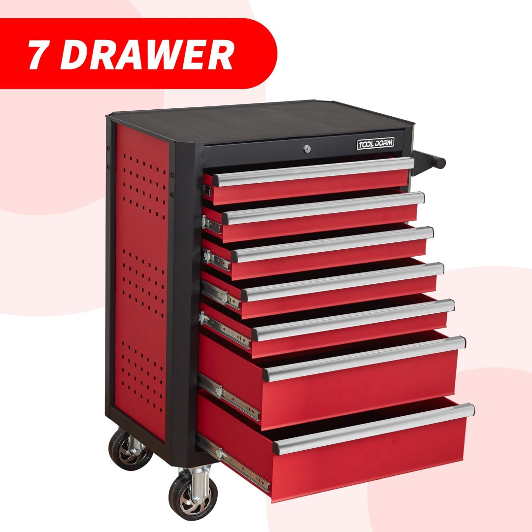 Uniquement pour l'expédition sur Waybill 28-inch 7-drawer Tool Cart TT2807
