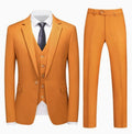 Professional Formalwear Groom and Best Man Ensemble de deux pièces de couleur unie pour hommes