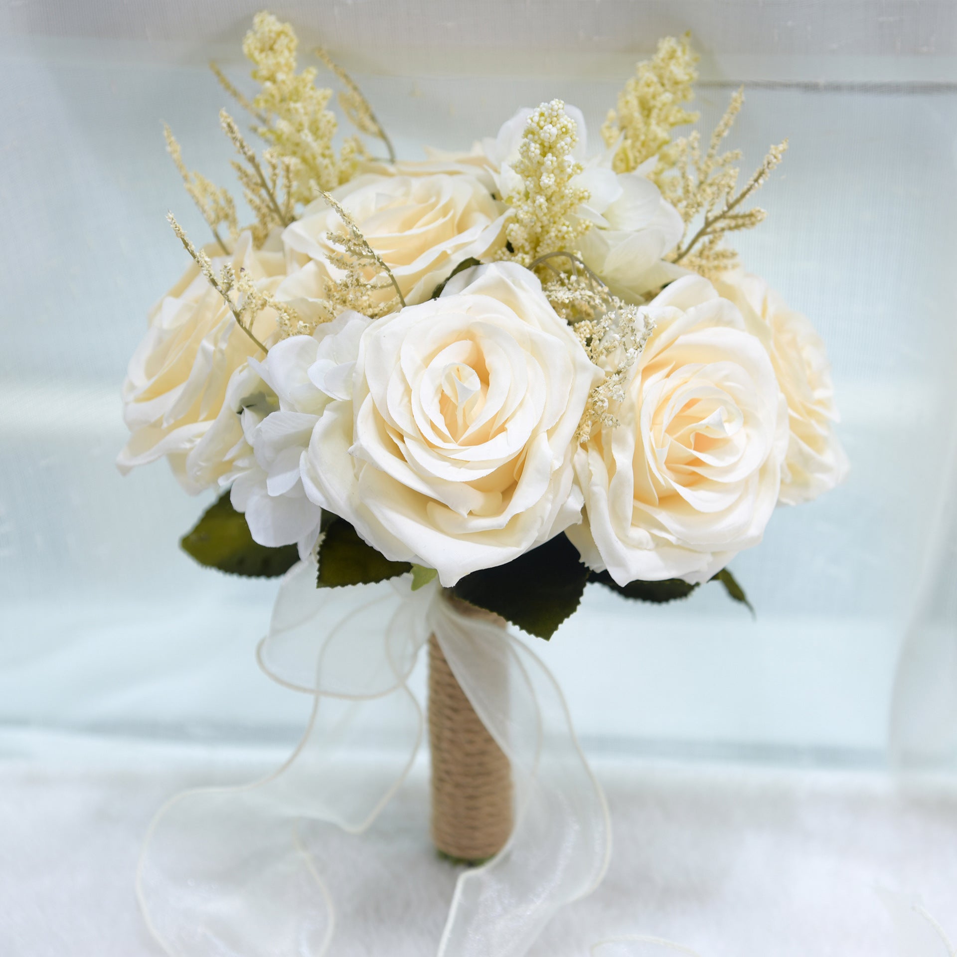 Simulation Outdoor Series Hand Bouquet Photographie Props Mariée Accessoires de mariage