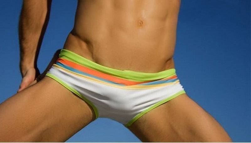 Mode Rainbow Slips de natation Boxer Natation Trunks