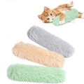 Chat en peluche auto-échauffant avec oreiller de sommeil Catnip et jouet interactif pour animaux de compagnie