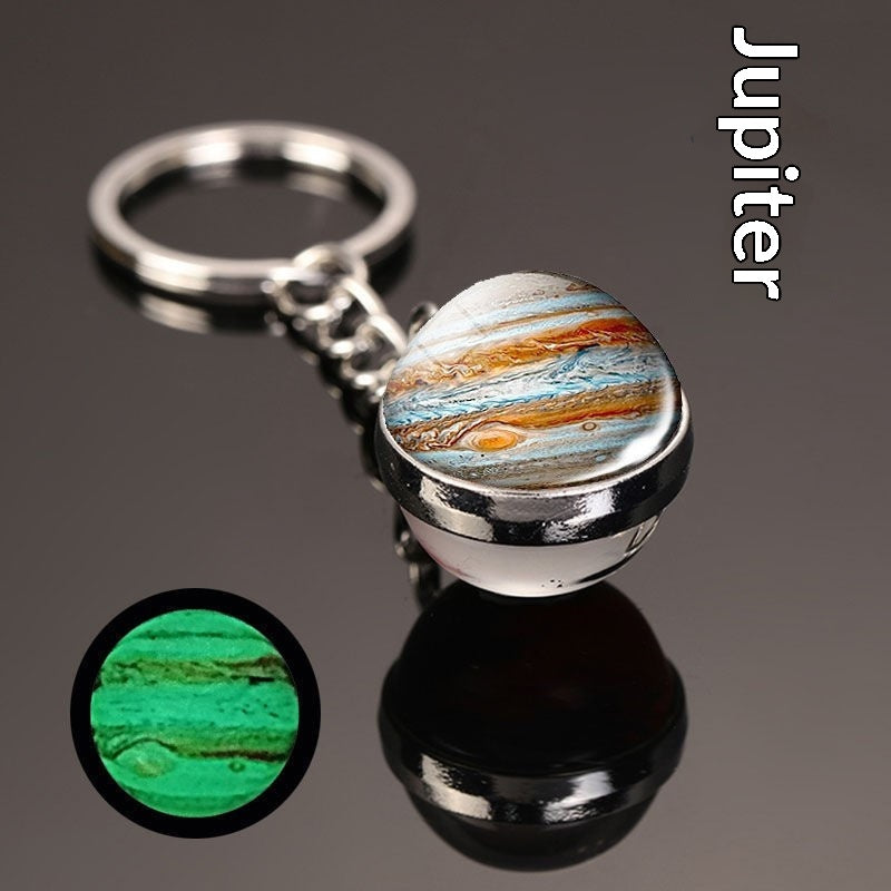 Porte-clés Cosmique Starry Sky Crystal
