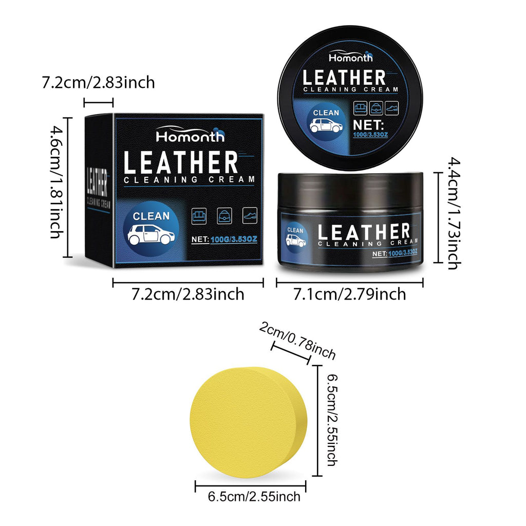 HOMONTH Automotive Pâte de soins en cuir