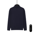 Pull en col roulé, enroulé