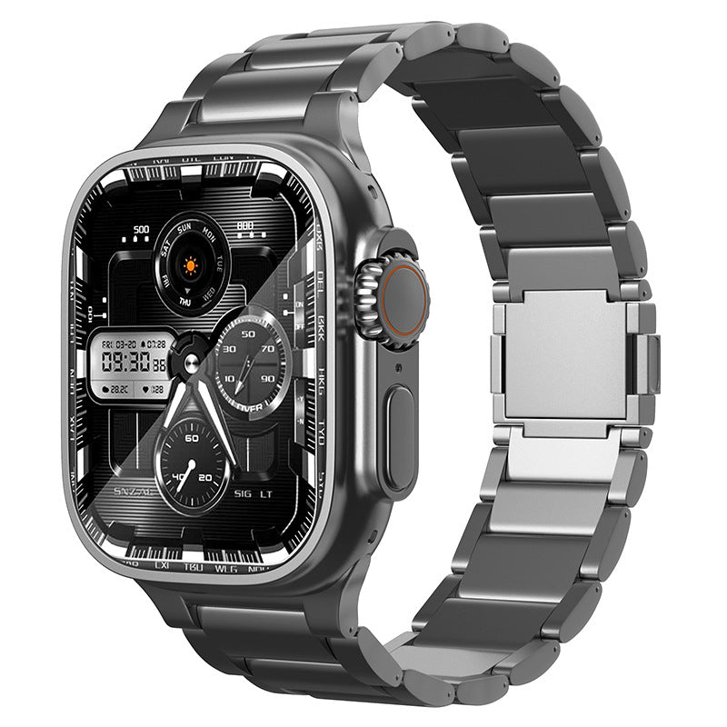 Bracelet de montre en alliage de titane magnétique pour femmes