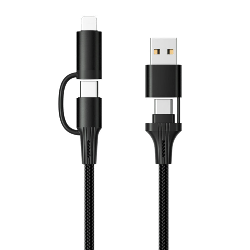 Câble de recharge multifonction multi-tête 60W