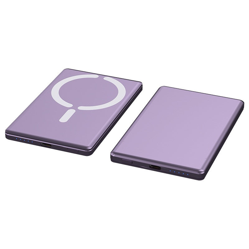 Ultra-Thin Magnetic Power Bank Mini Portable Ultra-Thin Power Bank
