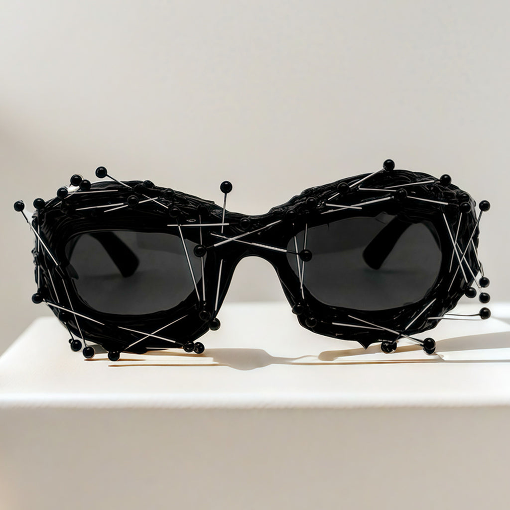 Lunettes de soleil de style punk hip-hop tendance