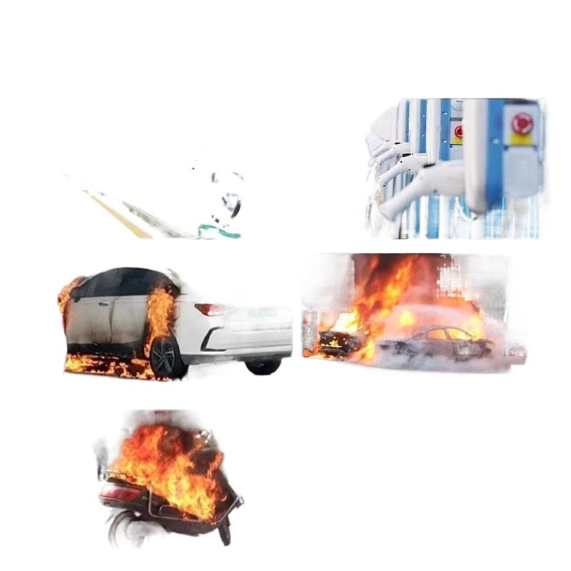 Couverture d'incendie de batterie de voiture