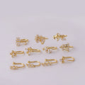 Micro-paved Zircon Nez Clip Non-piercing Nez Bijoux