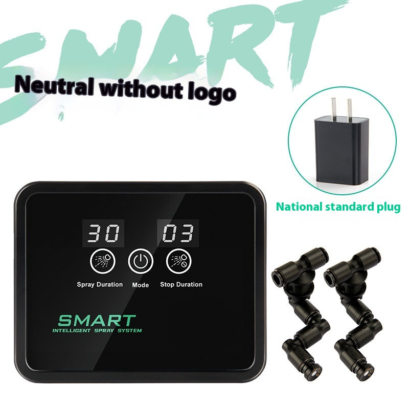 Vaporisateur à vaporisation de temps de la forêt pluviale Humidification simulée Spray intelligent de pluie