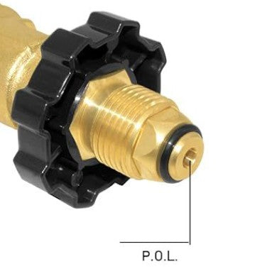 Convertisseur gonflable adaptateur de réduction de pression de cylindre à gaz