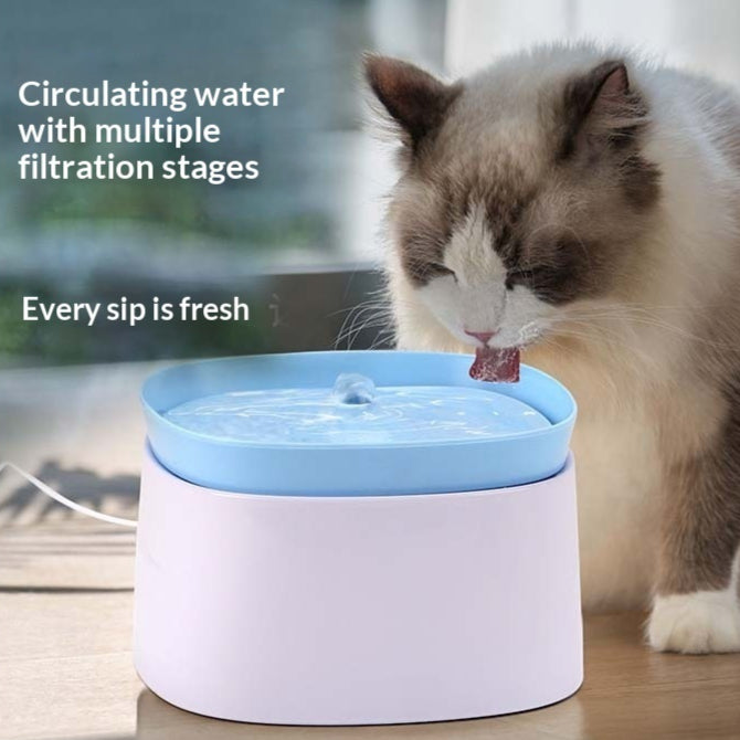 Filtre à circulation automatique Fontaine d'eau de chat