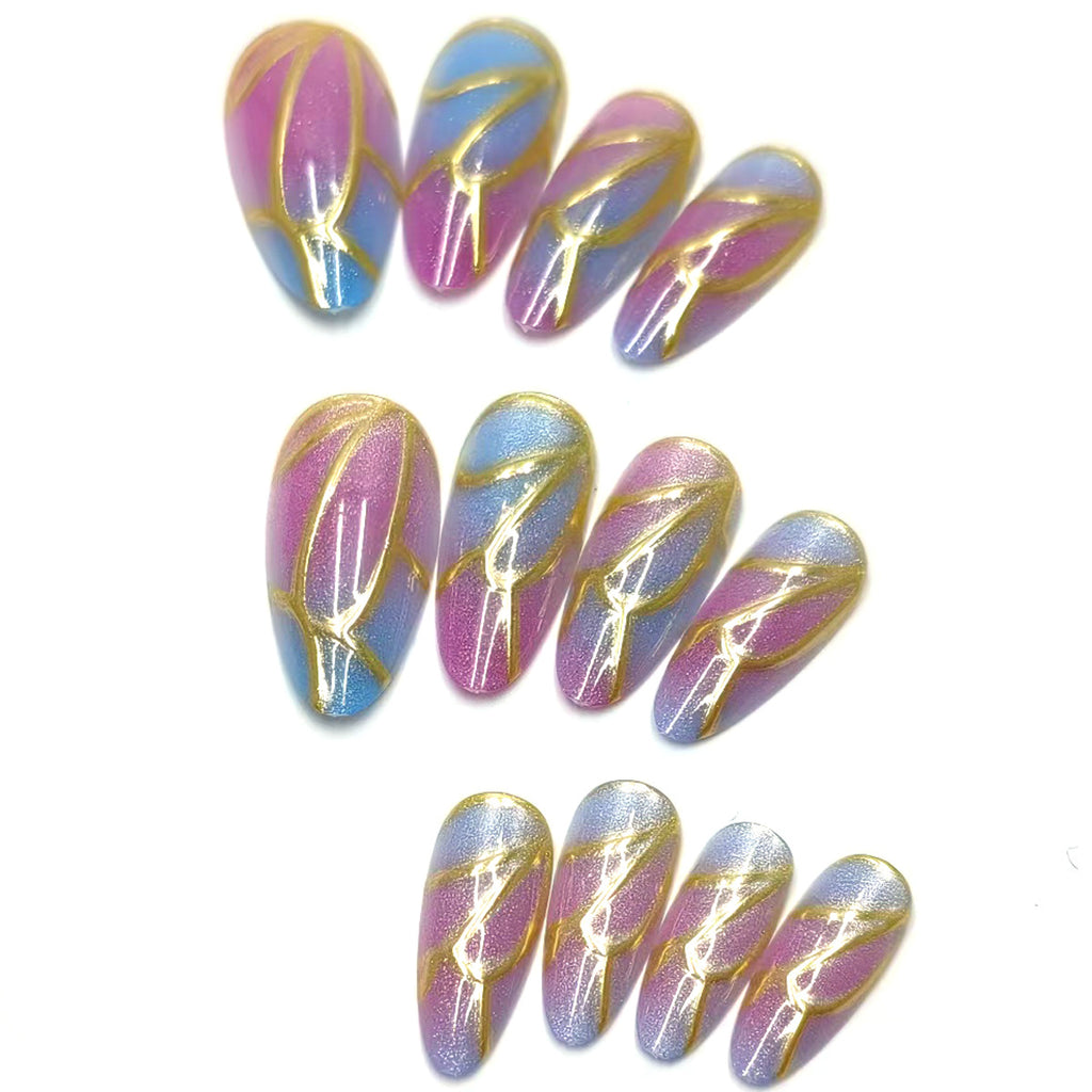 Meilleures ventes de ongles portables en forme d'amande Une tendance