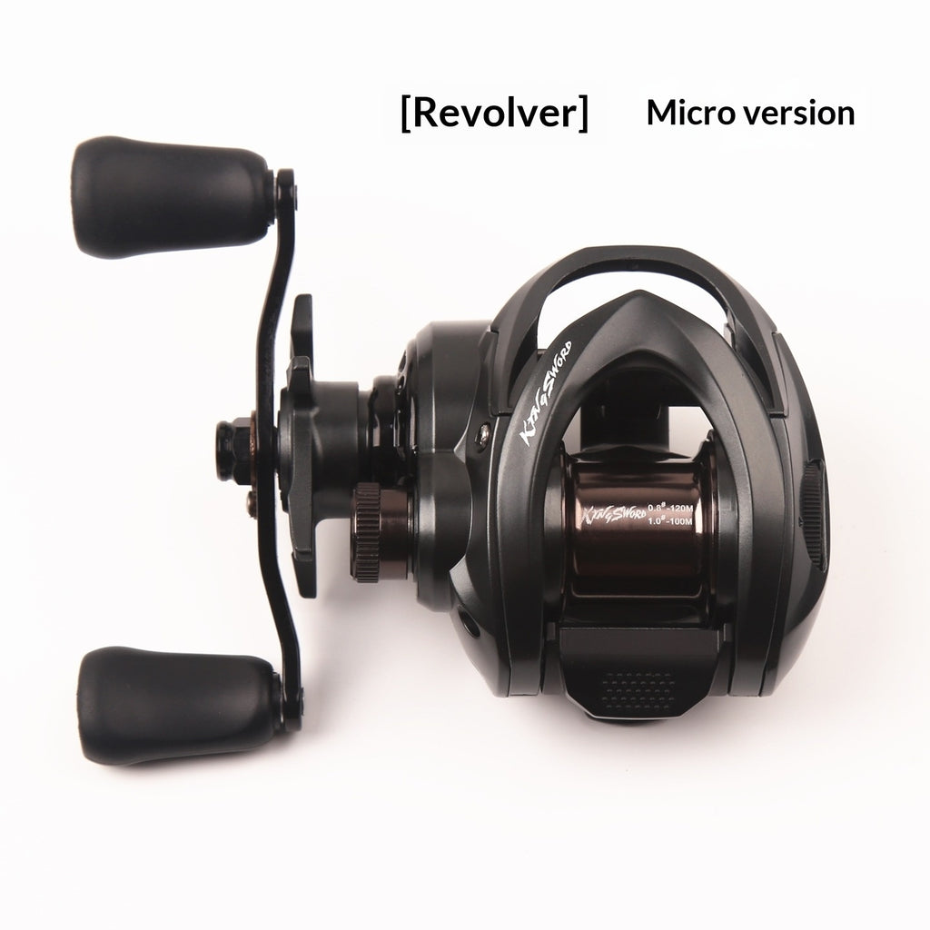 Bobine de baitcasting ultra-légère en fibre de carbone