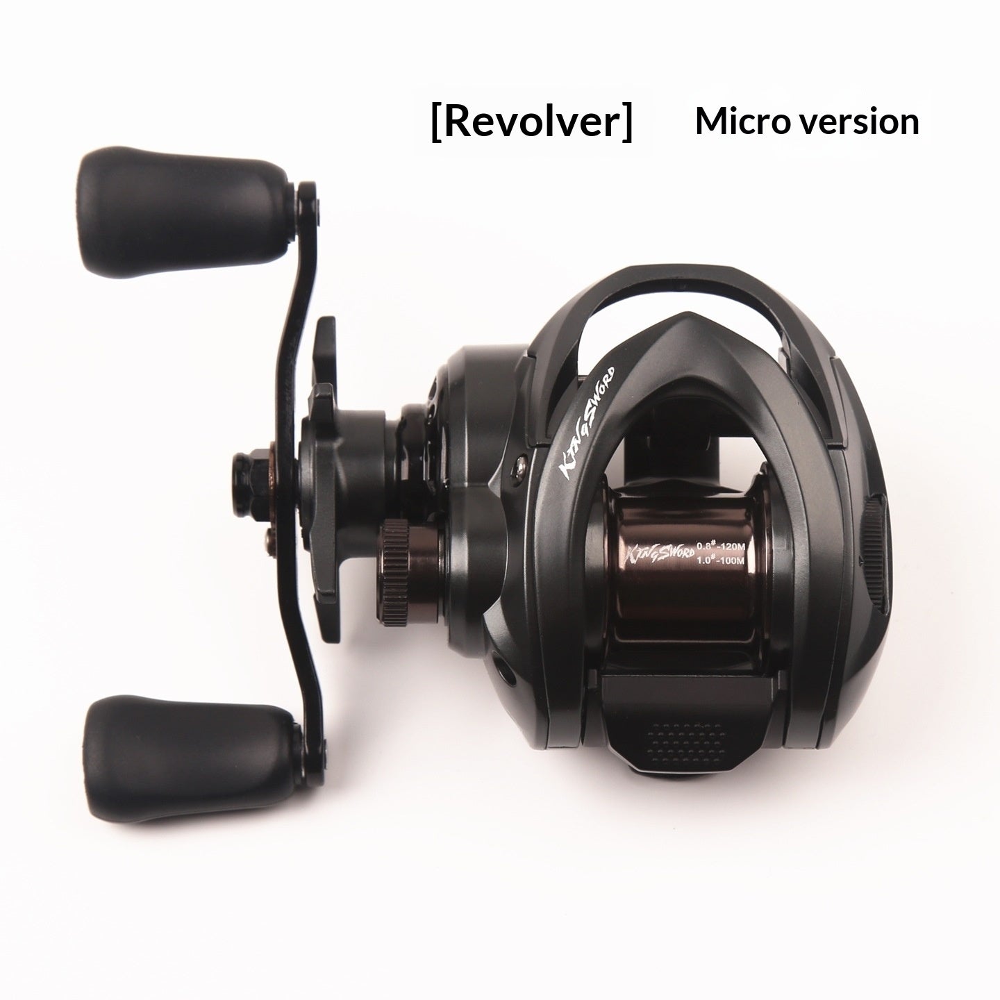 Bobine de baitcasting ultra-légère en fibre de carbone