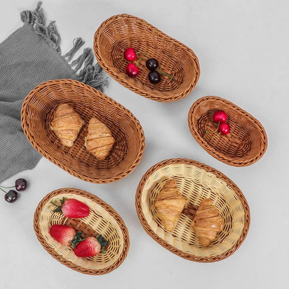 Paniers à pain tissé 3 unités
