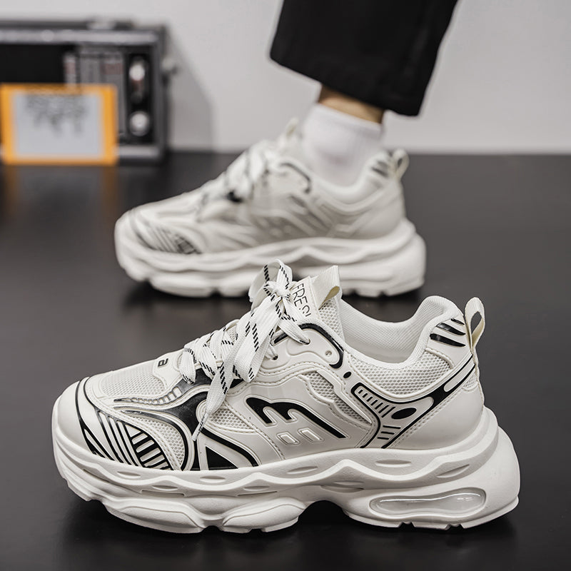 Printemps Hommes Respirant Mesh Chaussures papa
