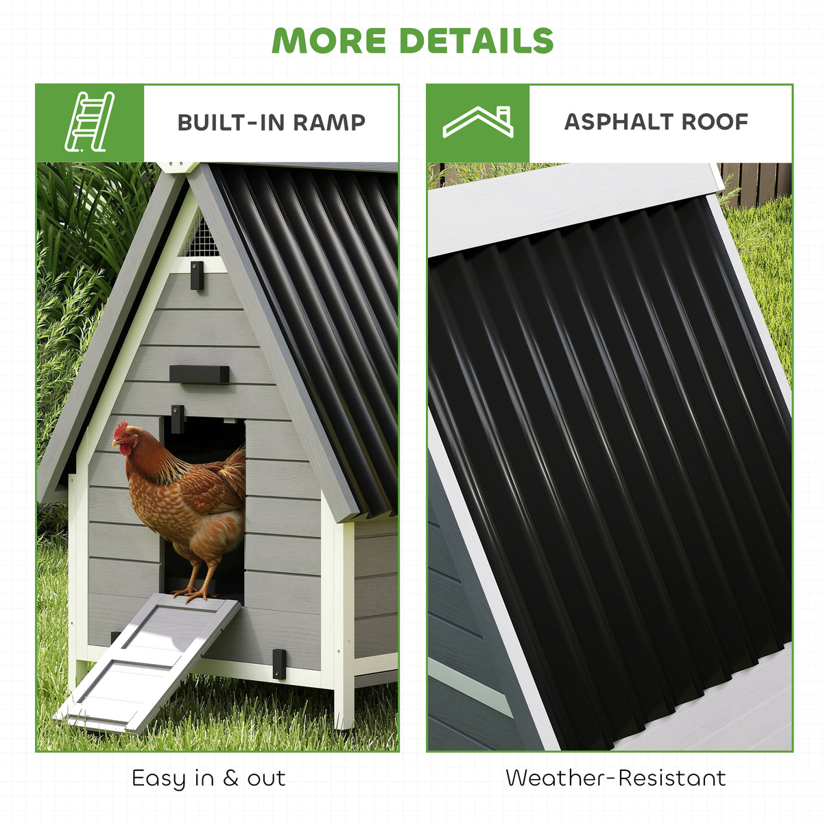 Coop de poulet pour 2 poulets