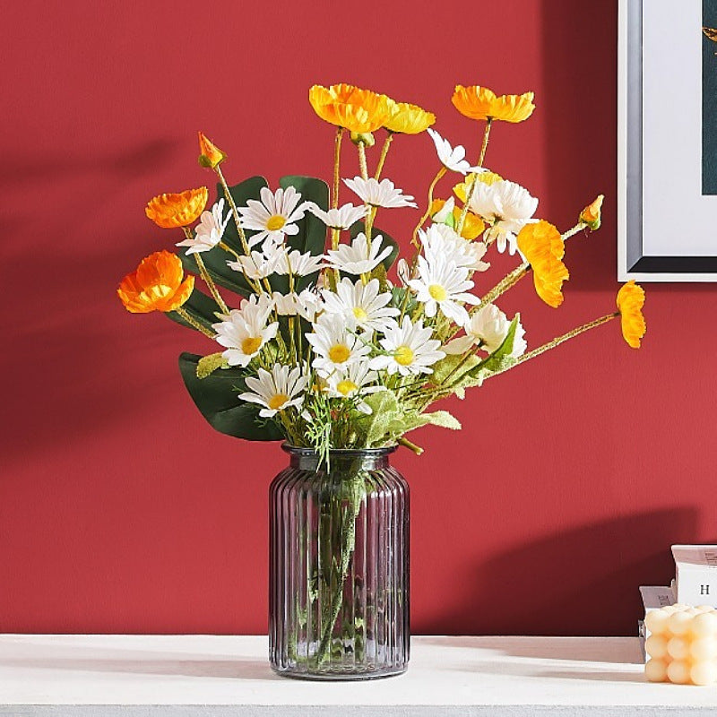 Creative Colorful Tissu de soie Fleurs artificielles