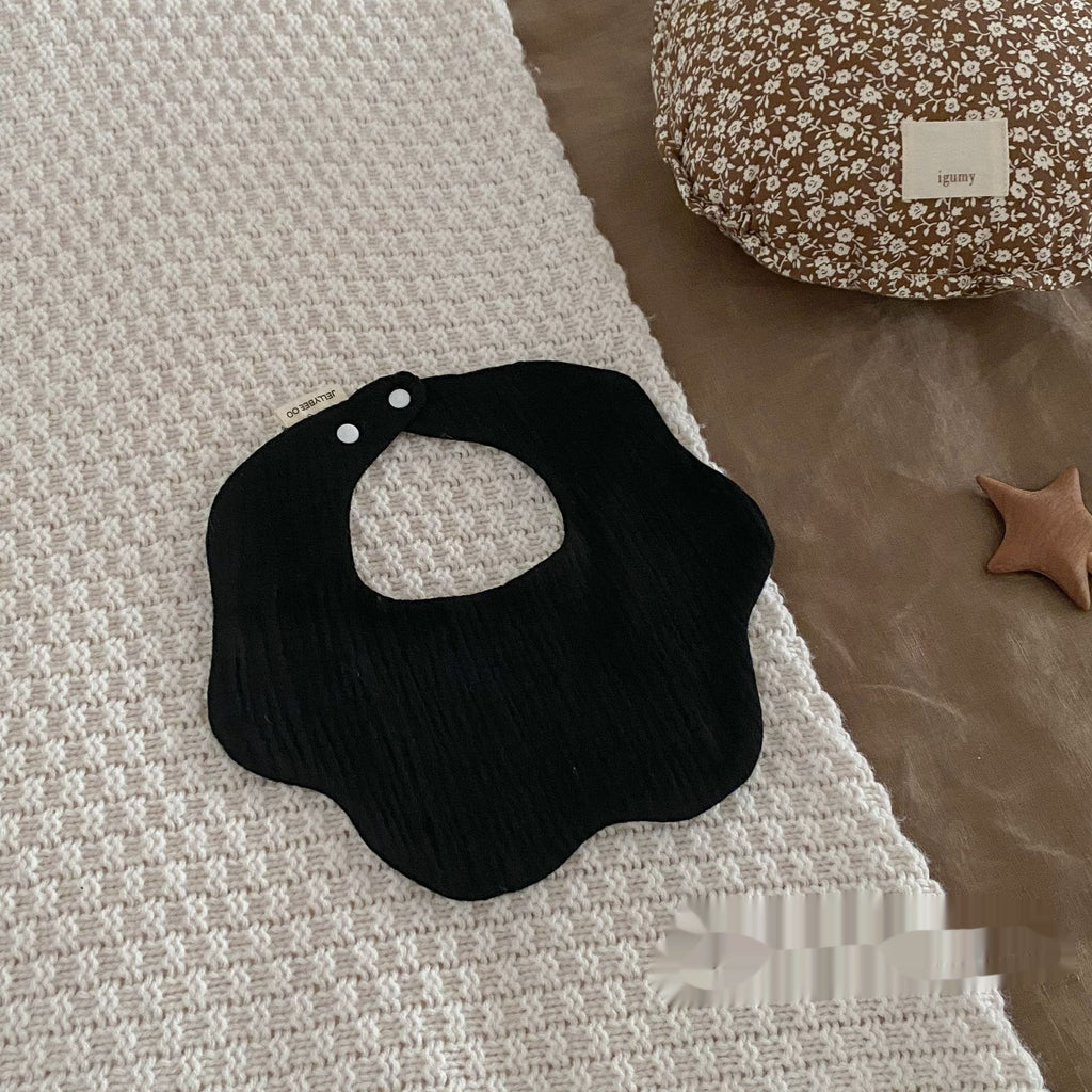Fil de coton pur nouveau-né anti craquage bavoir