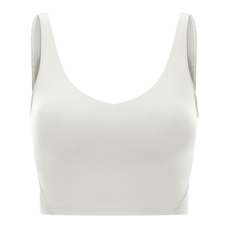 Soutien-gorge de sport de style Vest pour femmes