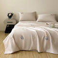 Tencel Brodé été Climatisation Quilt Four-piece Set de refroidissement viscose mince duvet