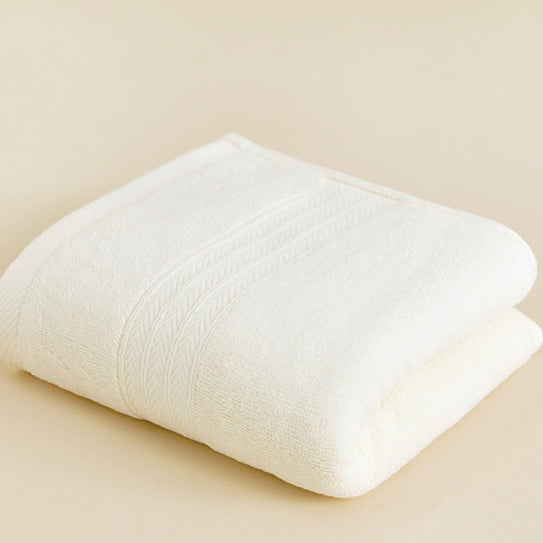 Pure coton extra-épaisseur adulte serviette visage couleur unie peigné long-staple cotonsoft et Hig
