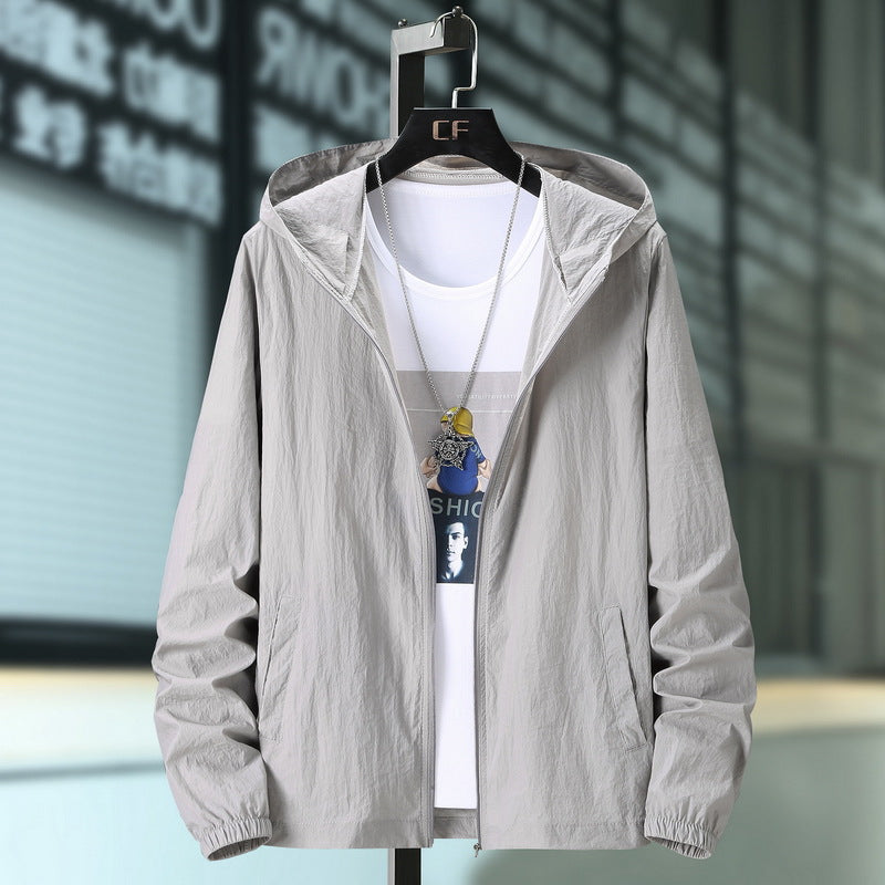 Vêtements de protection solaire à capuchon à la mode Plus-taille
