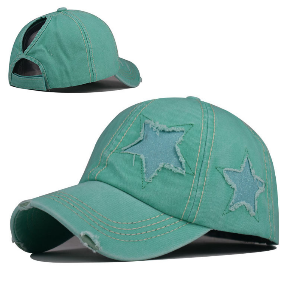 Casquette de baseball étoilée à cinq points pour Summer Outi